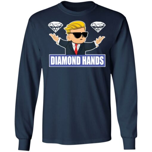 Gamestonk Diamond hands shirt $19.95