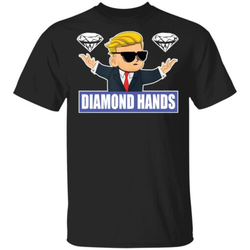 Gamestonk Diamond hands shirt $19.95