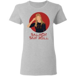 Rachel Salmon skin roll shirt $19.95