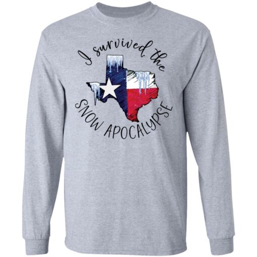 I survived the snow apocalypse Texas shirt $19.95