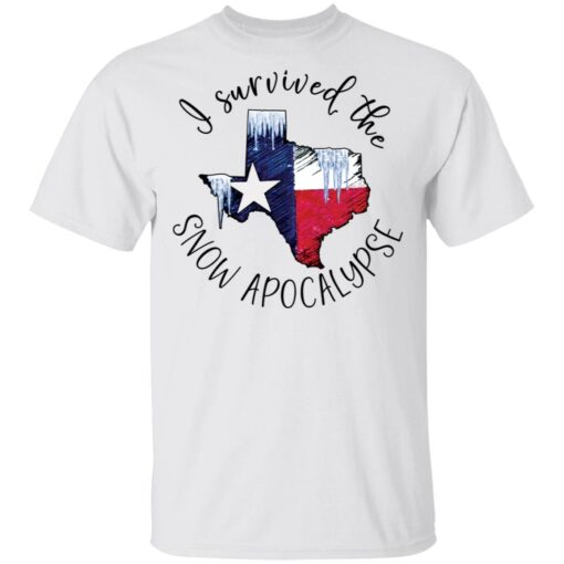 I survived the snow apocalypse Texas shirt $19.95