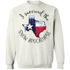 I survived the snow apocalypse Texas shirt $19.95