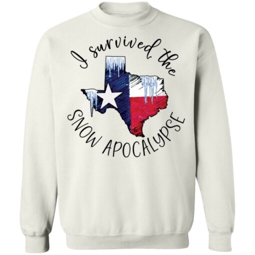 I survived the snow apocalypse Texas shirt $19.95