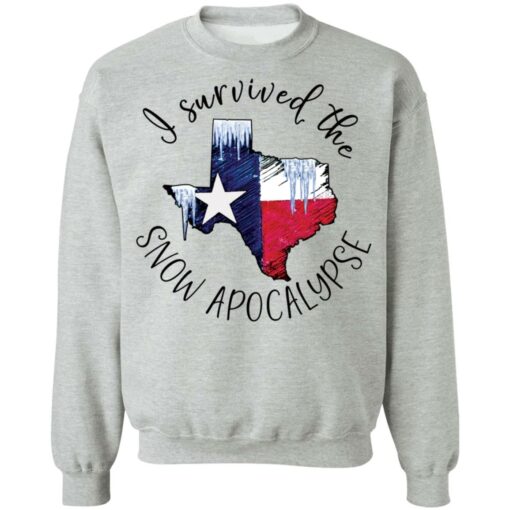 I survived the snow apocalypse Texas shirt $19.95