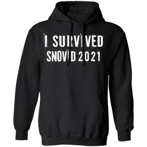 Texas I survived snovid 2021 shirt $19.95