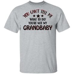 You can’t tell me what to do you’re not my grandbaby shirt $19.95 redirect03032021030300 1