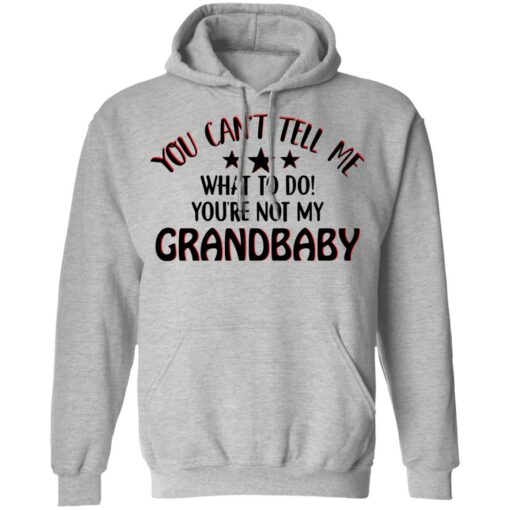 You can’t tell me what to do you’re not my grandbaby shirt $19.95 redirect03032021030300 6