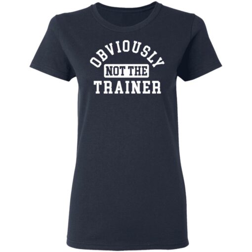 Obviously not the trainer shirt $19.95