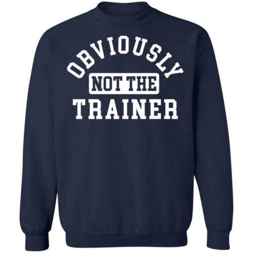 Obviously not the trainer shirt $19.95