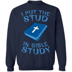 I put the stud in bible study shirt $19.95