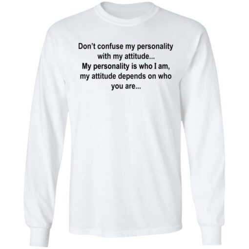 Don’t confuse my personality shirt $19.95 redirect03042021220303 5