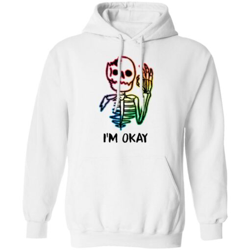Skeleton pride gay i'm okay shirt $19.95 redirect03052021020321 7