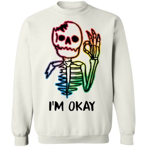 Skeleton pride gay i'm okay shirt $19.95 redirect03052021020321 9