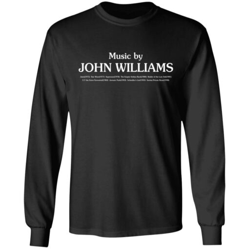 Music by John Williams shirt $19.95 redirect03082021020324 4