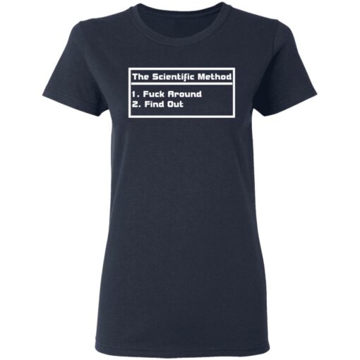 The scientific method f*ck around find out shirt $19.95 redirect03092021210346 2