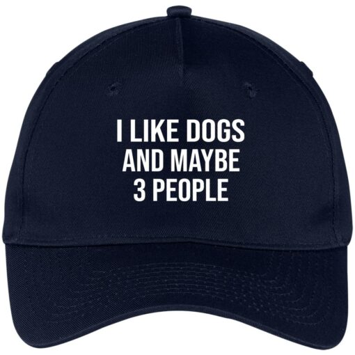 I like dogs and maybe 3 people hat, cap $24.75