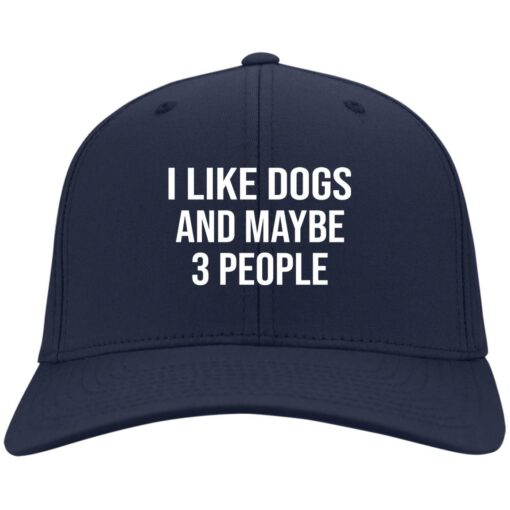 I like dogs and maybe 3 people hat, cap $24.75 redirect03102021000305 3
