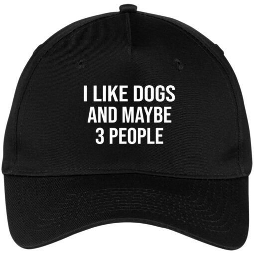 I like dogs and maybe 3 people hat, cap $24.75 redirect03102021000305