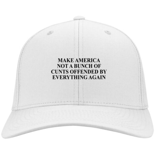 Make America not a bunch of cunts offended by everything again hat, cap $24.75 redirect03102021000305 6