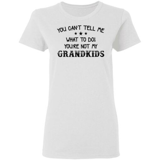 You can’t tell me what to do you’re not my grandkids shirt $19.95 redirect03102021000359 2
