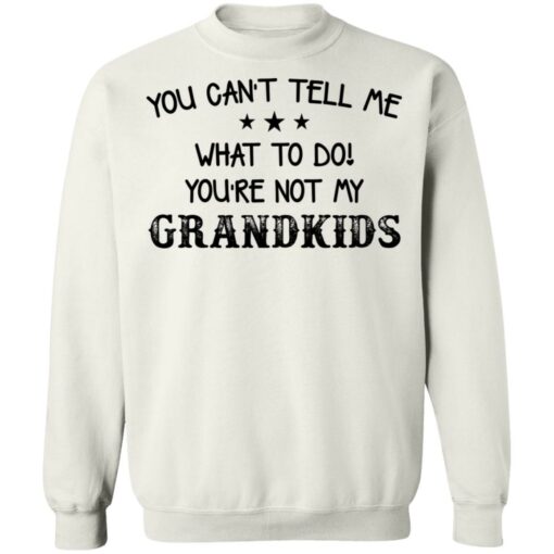 You can’t tell me what to do you’re not my grandkids shirt $19.95 redirect03102021000359 9