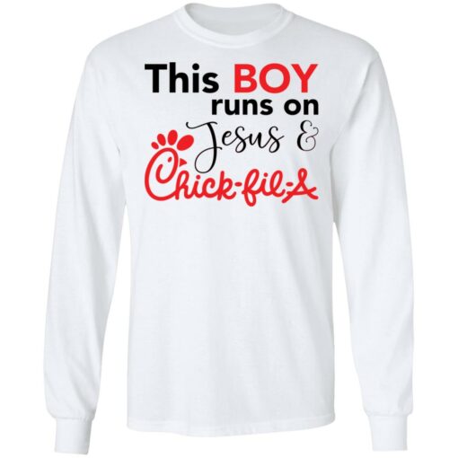 This boy runs on Jesus chick fil a shirt $19.95 redirect03102021010352 5