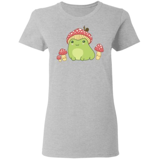 Frog with Mushroom hat and snail shirt $19.95