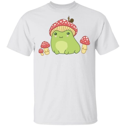 Frog with Mushroom hat and snail shirt $19.95