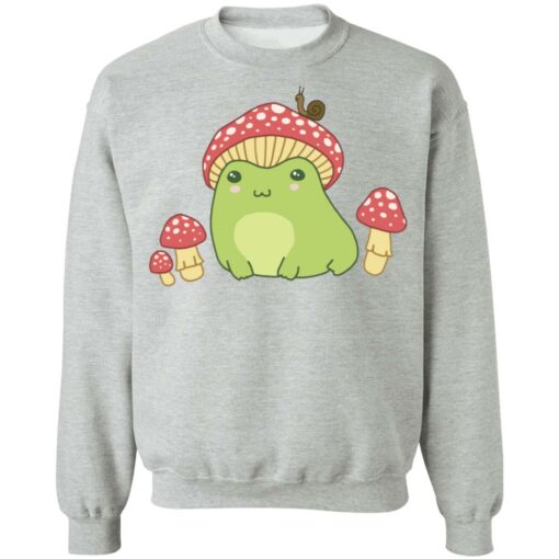 Frog with Mushroom hat and snail shirt $19.95
