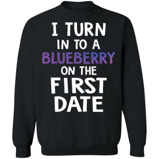 I turn into a blueberry on the first date shirt $19.95 redirect03112021230307 8