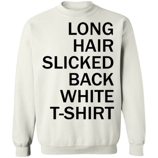 Long hair slicked back white t shirt $19.95 redirect03132021220353 9