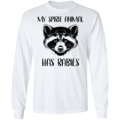 Raccoons my spirit animal has rabies shirt $19.95 redirect03152021020346 5
