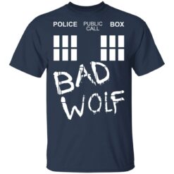 Police public call box bad wolf shirt $19.95 redirect03162021010350 1
