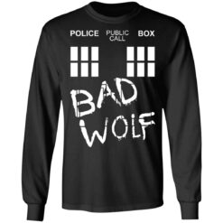 Police public call box bad wolf shirt $19.95 redirect03162021010350 4