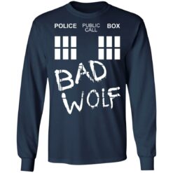 Police public call box bad wolf shirt $19.95 redirect03162021010350 5