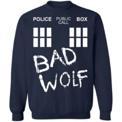 Police public call box bad wolf shirt $19.95 redirect03162021010351 2