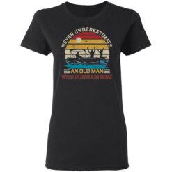 Never underestimate an old man with pontoon boat shirt $19.95 redirect03162021040347 2