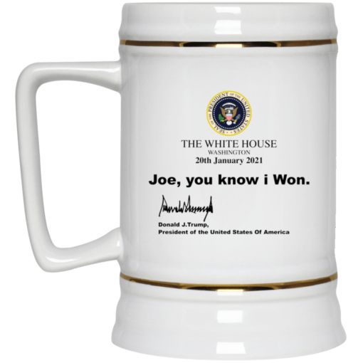 The white house Washington 20th January 2021 Joe you know I won mug $14.95 redirect03172021020340 2