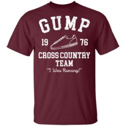 Gump cross 1976 country team i was running shirt $19.95
