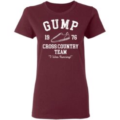 Gump cross 1976 country team i was running shirt $19.95