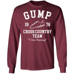 Gump cross 1976 country team i was running shirt $19.95