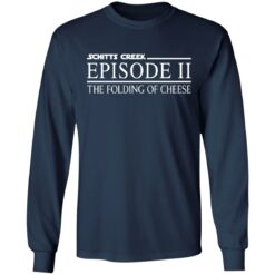 Schitts creek episode 11 the folding of cheese shirt $19.95