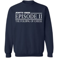 Schitts creek episode 11 the folding of cheese shirt $19.95