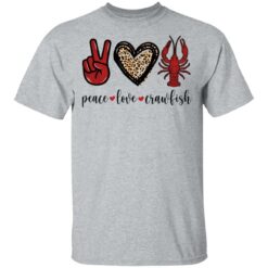 Peace love crawfish shirt $19.95