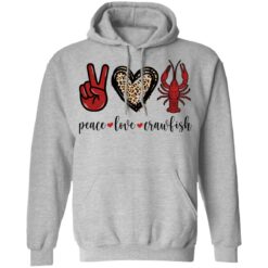 Peace love crawfish shirt $19.95