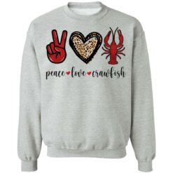 Peace love crawfish shirt $19.95