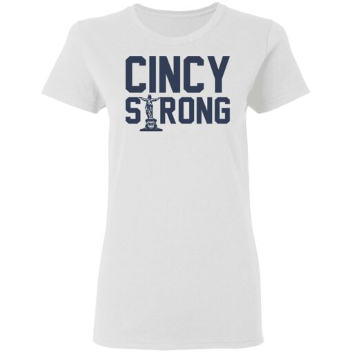 Liberty enlightening the world Cincy strong shirt $19.95