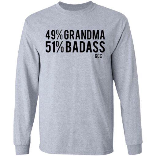 49% grandma 50% badass shirt $19.95 redirect03242021230308 4