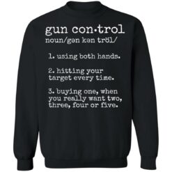 Gun control noun using both hands shirt $19.95