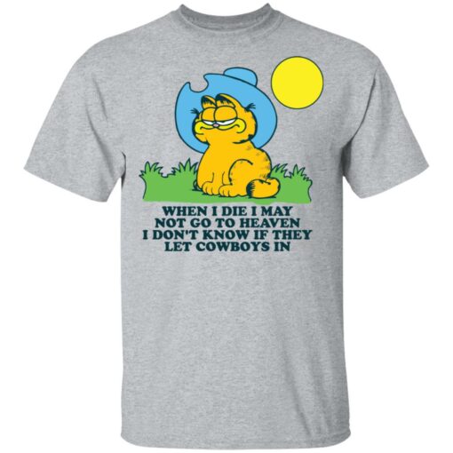 Garfield when I die I may not go to heaven shirt $19.95 redirect03282021220310 1